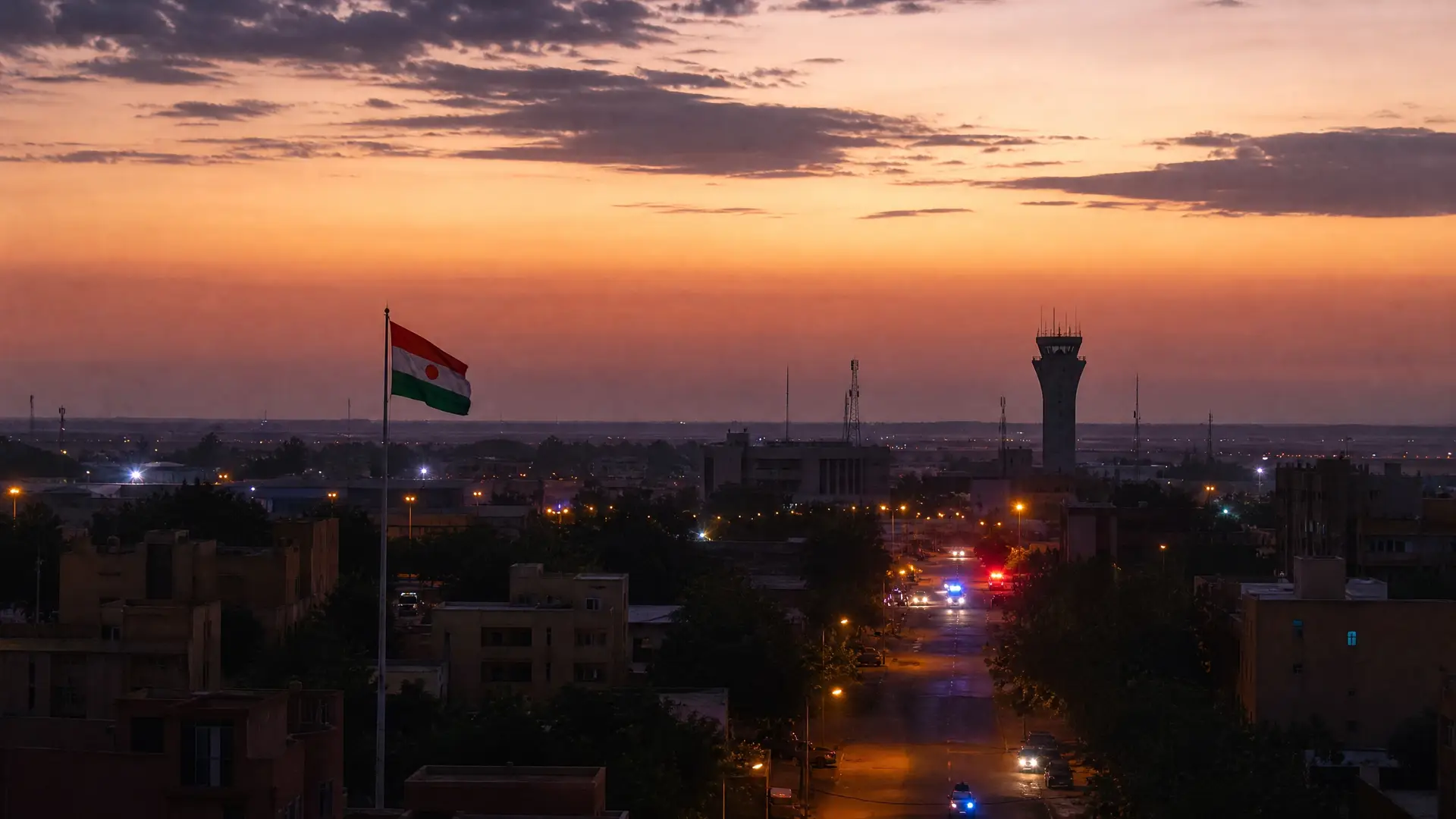شهدت العاصمة النيجرية نيامي إطلاق نار وانفجارات